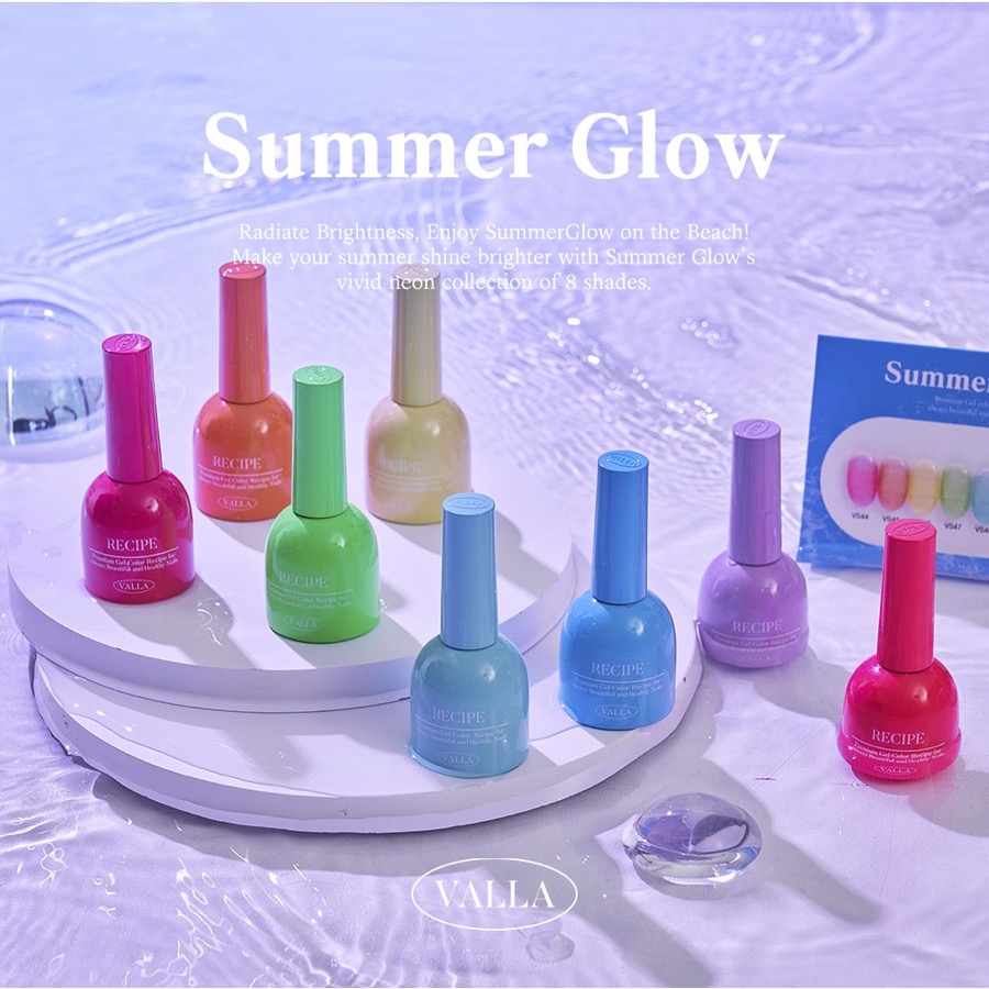 VALLA Summer Glow syrup set